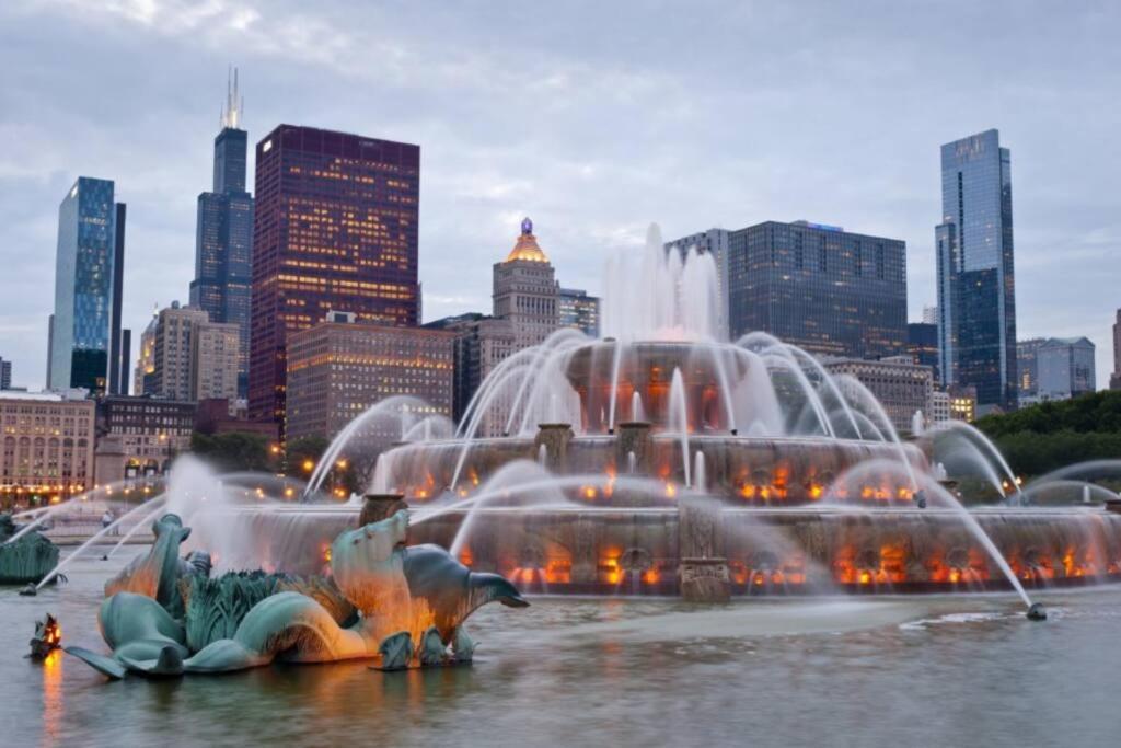 Chicago 2Br Suite Perfect For Convention And Business Trips Near Mccormick Place, Arena, Soldier Field And Grant Park ชิคาโก ภายนอก รูปภาพ
